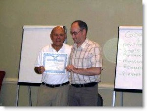 Martin Kiely NGH Consulting Hypnotist and Certified Instructor with Richard Harte